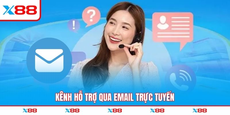 Kênh hỗ trợ qua email trực tuyến